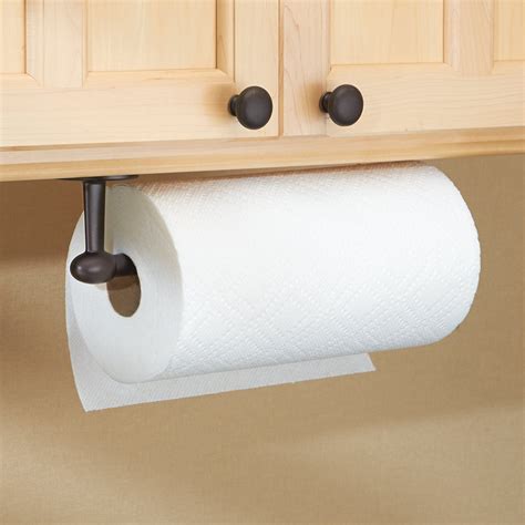 under cupboard kitchen roll holder